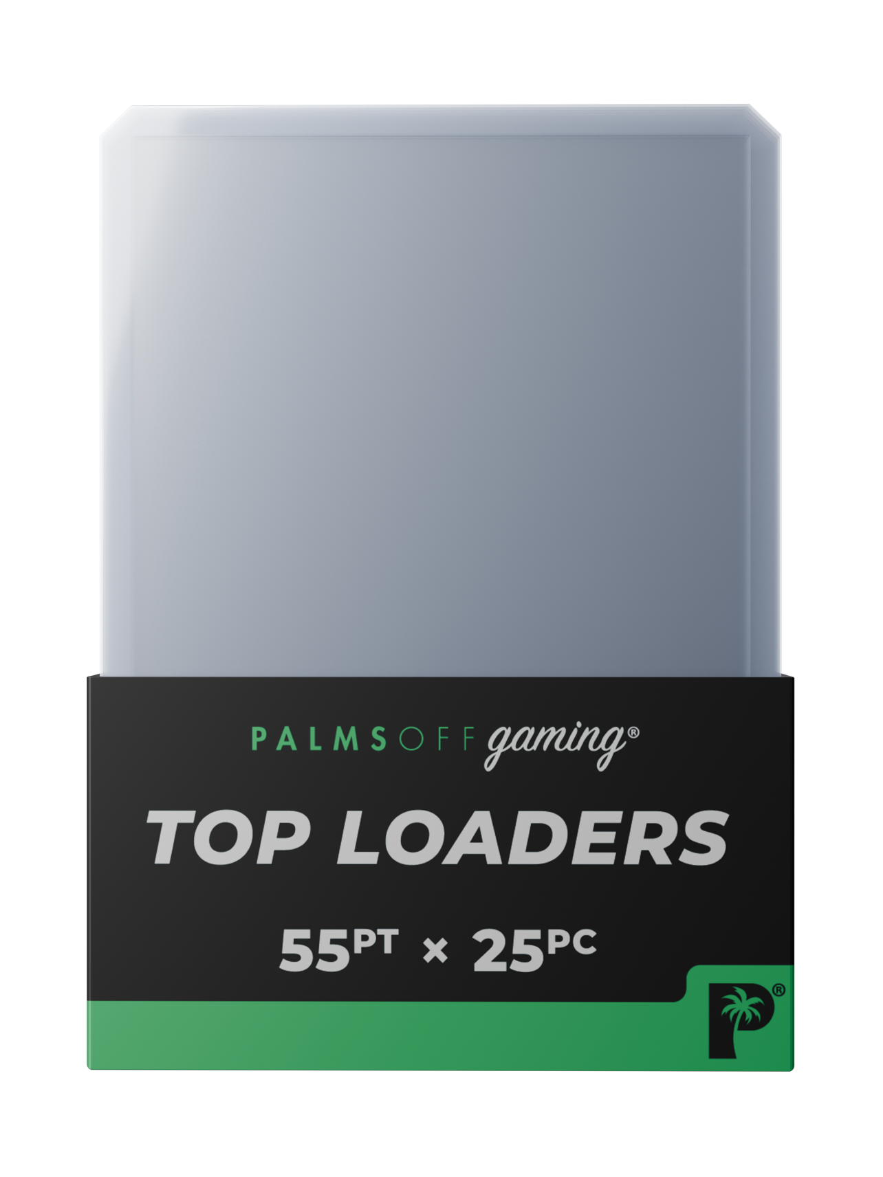 Palms Off Gaming 55pt Top Loaders - 25pc