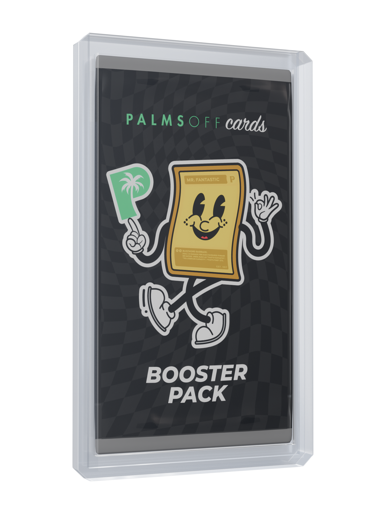 Palms Off Gaming Booster Pack Top Loaders - 10pc