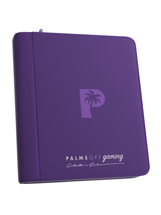 Collector's Series 4 Pocket Zip Binder - Purple