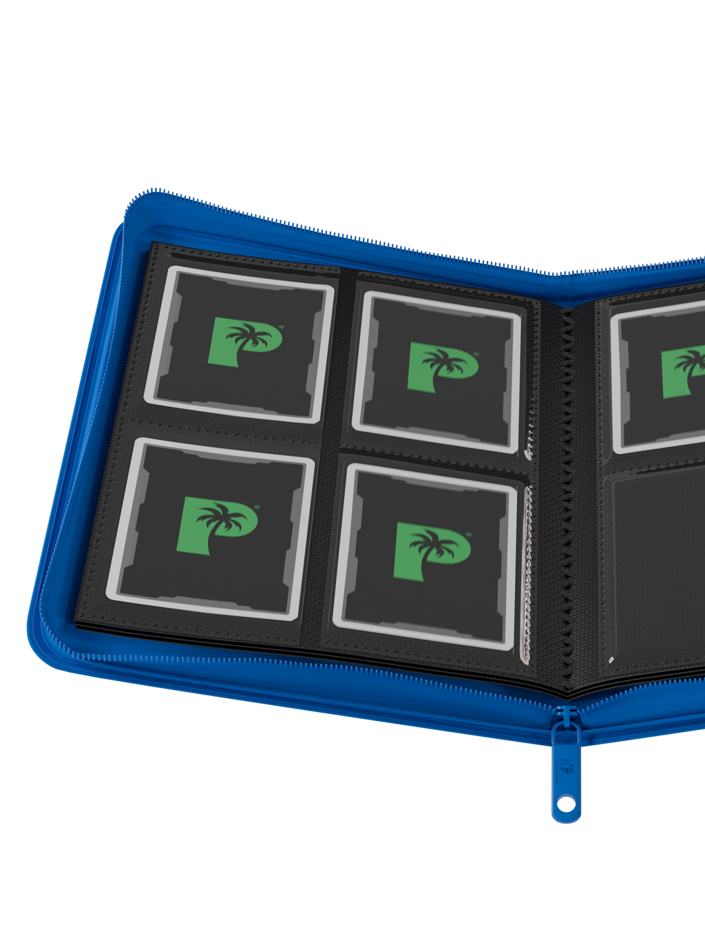 Collector's Series 4 Pocket Zip Binder - Blue