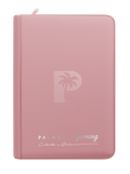Palms Off Gaming Collector's Series Top Loader Zip Binder - 4 Pocket - Pink