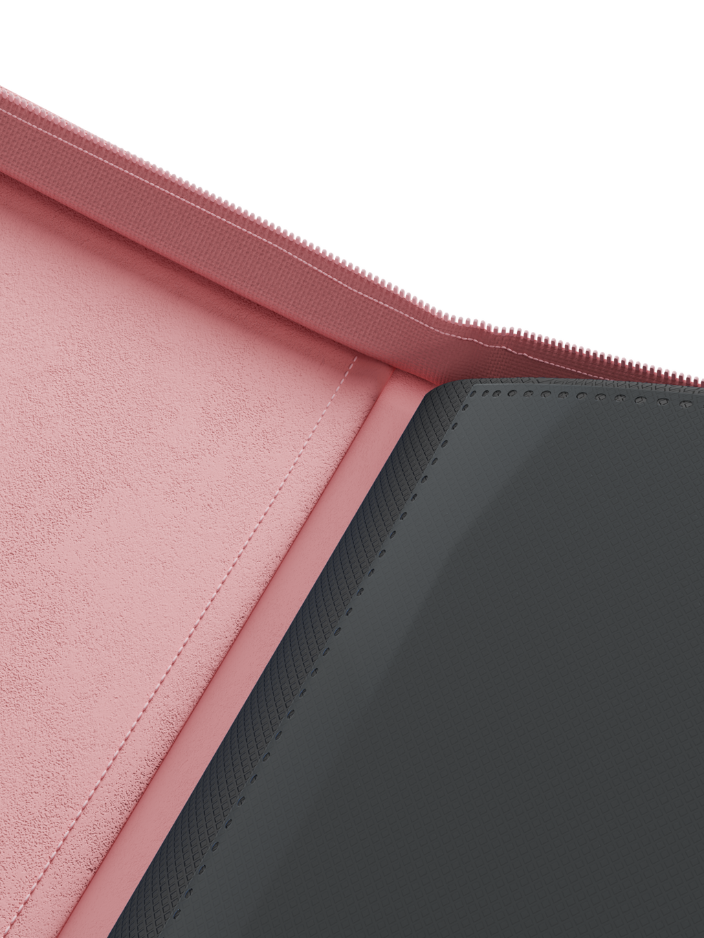 Palms Off Gaming Collector's Series Top Loader Zip Binder - 4 Pocket - Pink