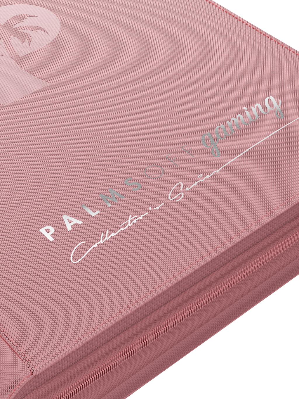 Palms Off Gaming Collector's Series Top Loader Zip Binder - 4 Pocket - Pink