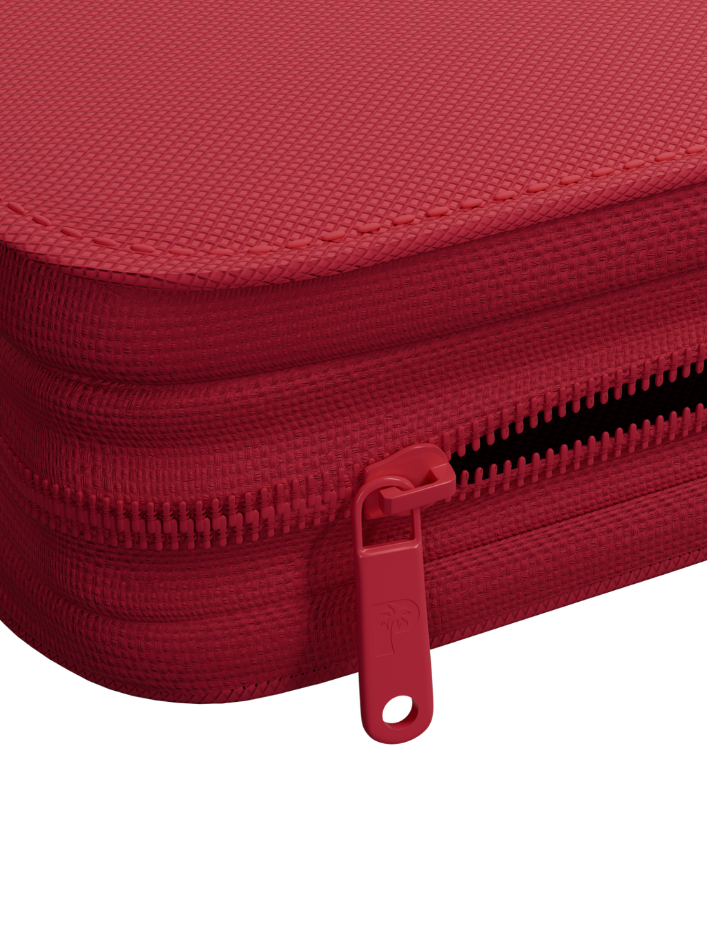 Palms Off Gaming Collector's Series Top Loader Zip Binder - 4 Pocket - Red