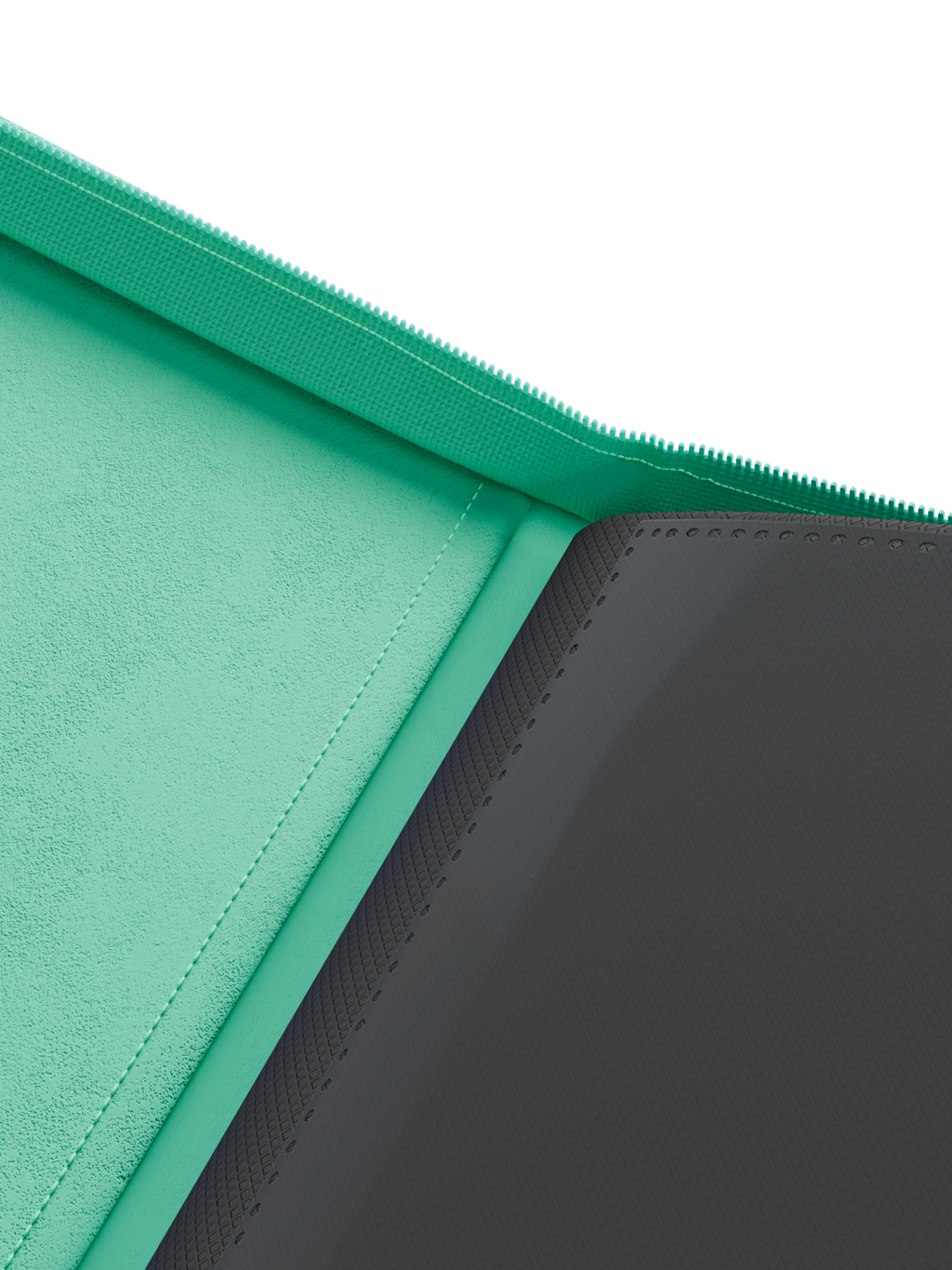 Palms Off Gaming Collector's Series Top Loader Zip Binder - 4 Pocket - Turquoise