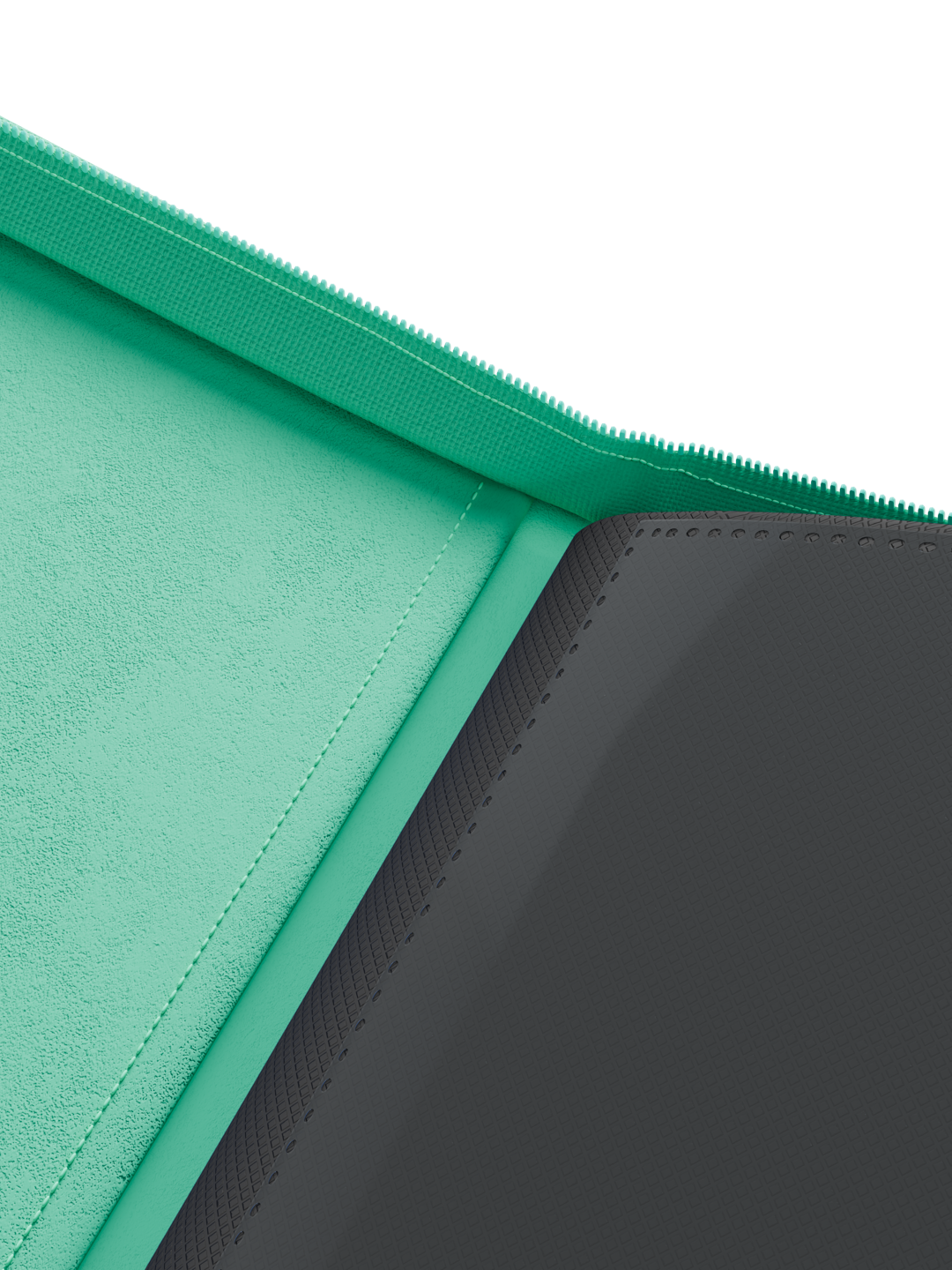 Palms Off Gaming Collector's Series Top Loader Zip Binder - 4 Pocket - Turquoise