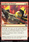 Jennika's Technique 0093 Teenage Mutant Ninja Turtles Magic: The Gathering
