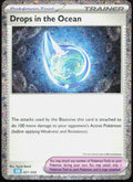 Drops in the Ocean 021/034 Holo Trading Card Game Classic Pokemon Holo