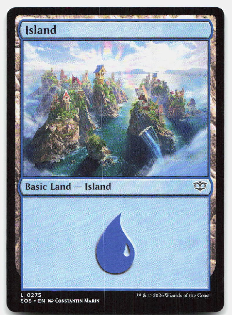 Island (075) 75 Land Duel Decks: Speed vs. Cunning Magic: The Gathering