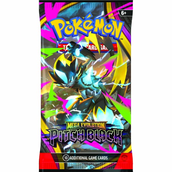Pokémon TCG: Mega Evolution Pitch Black Booster Box (Preorder product) Release date is Friday 17th July 2026
