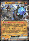 Rampardos ex 045/084 Double Rare Pitch Black Pokemon Holo