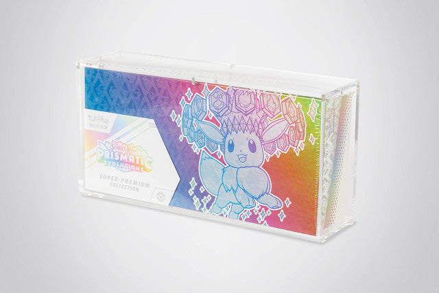 Acryshield Prismatic Evolutions Super-Premium Collection Acrylic Case