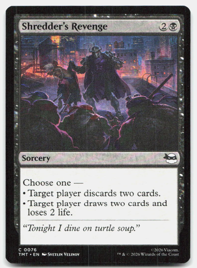 Shredder's Revenge 0076 Common Teenage Mutant Ninja Turtles Magic: The Gathering