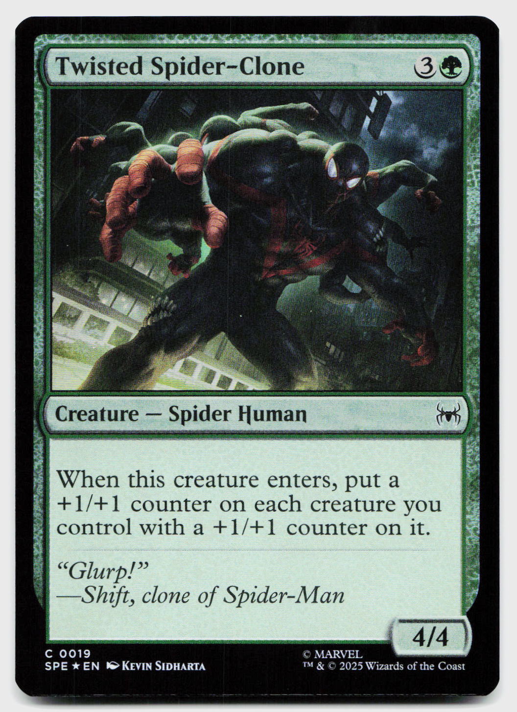 Twisted Spider-Clone 19 Marvel's Spider-Man: Eternal-Legal Magic: The Gathering
