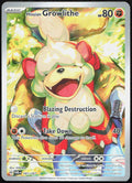 Hisuian Growlithe 181/167 Illustration Rare Twilight Masquerade Pokemon
