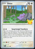 Ditto 115/128 Common ME: 30th Celebration Pokemon Holo