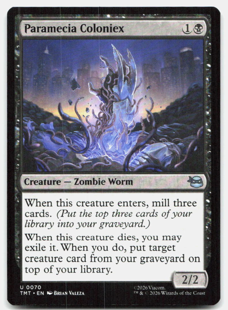 Paramecia Coloniex 0070 Teenage Mutant Ninja Turtles Magic: The Gathering