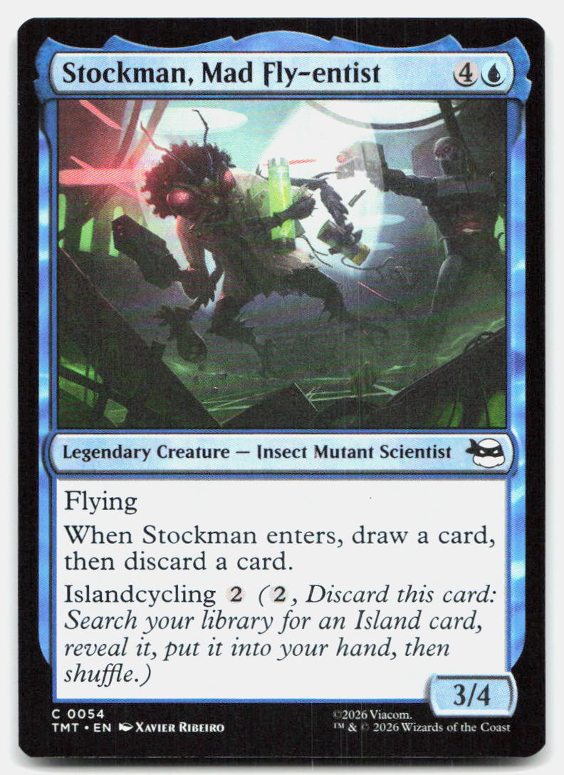 Stockman, Mad Fly-entist 0054 Teenage Mutant Ninja Turtles Magic: The Gathering