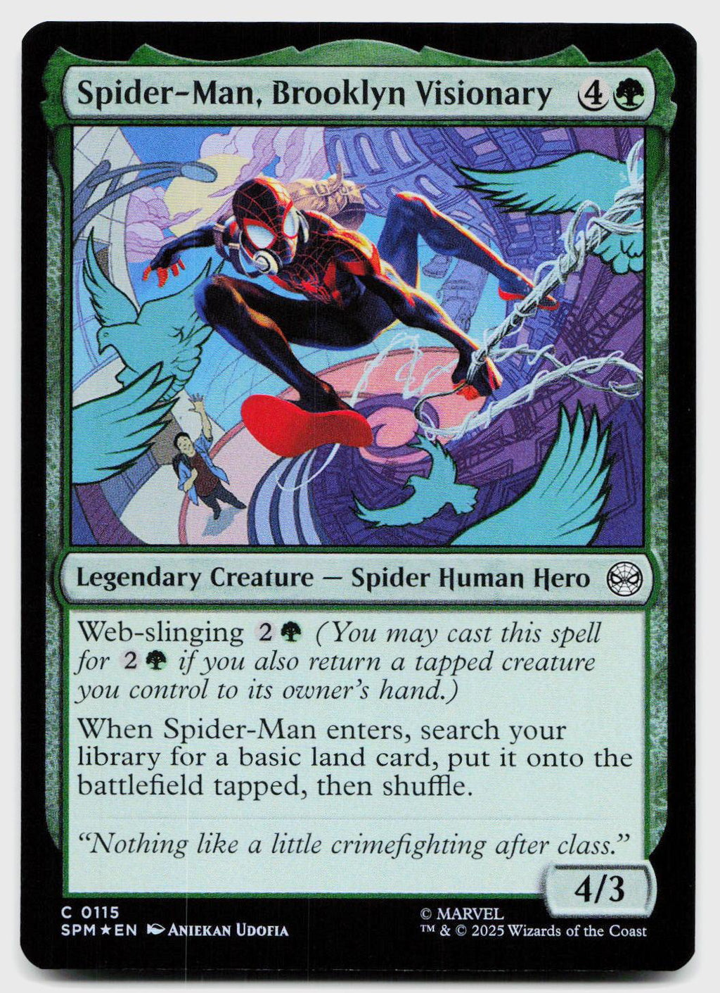 Spider-Man, Brooklyn Visionary 115 Marvel's Spider-Man Magic: The Gathering