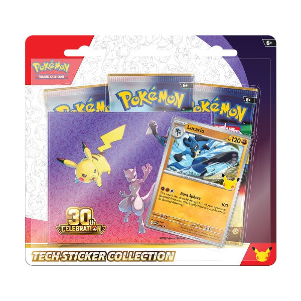 Pokémon TCG 30th Celebration Tech Sticker Blister (Coming Soon)