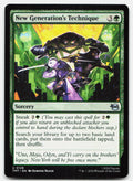 New Generation's Technique 0126 Teenage Mutant Ninja Turtles MTG