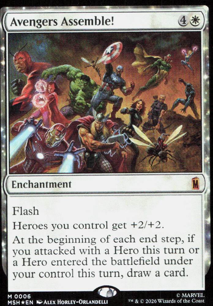 Avengers Assemble! 6 Mythic Marvel Super Heroes MTG