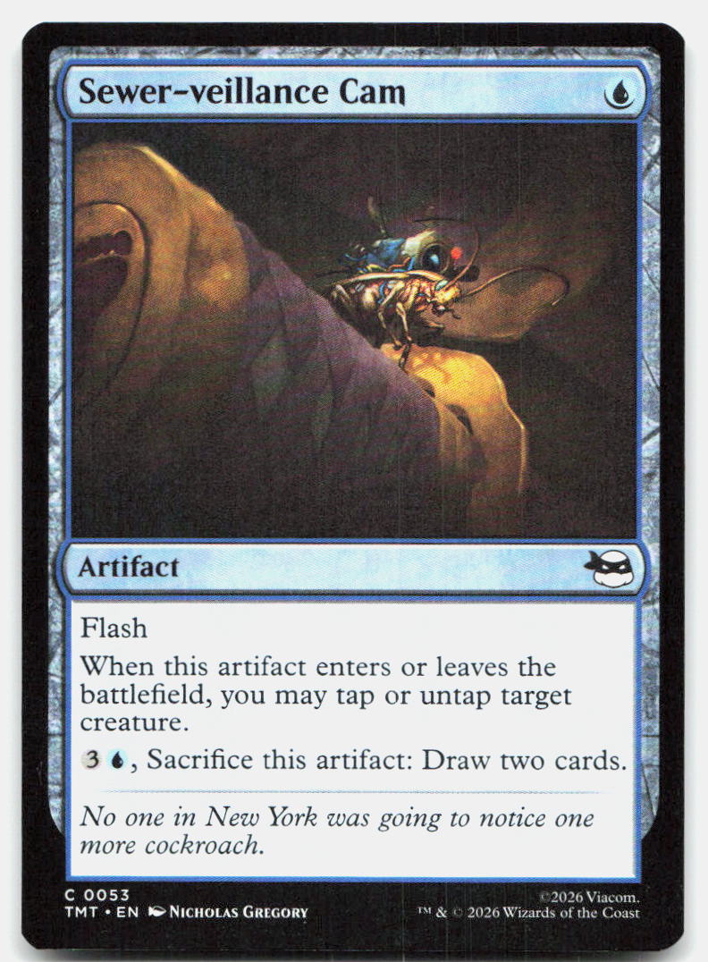 Sewer-veillance Cam 0053 Teenage Mutant Ninja Turtles Magic: The Gathering