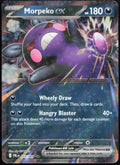Morpeko ex 055/084 Double Rare Pitch Black Pokemon Holo