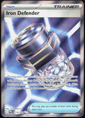 Iron Defender 110/084 Ultra Rare Pitch Black Pokemon Holo