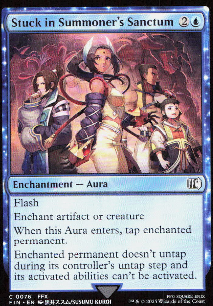 Stuck in Summoner's Sanctum 76 Common FINAL FANTASY Magic: The Gathering