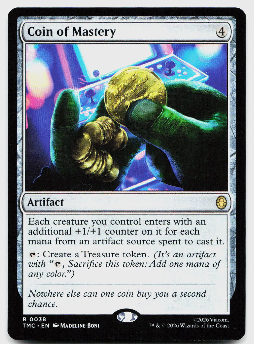 Coin of Mastery 38 Commander: Teenage Mutant Ninja Turtles Magic: The Gathering