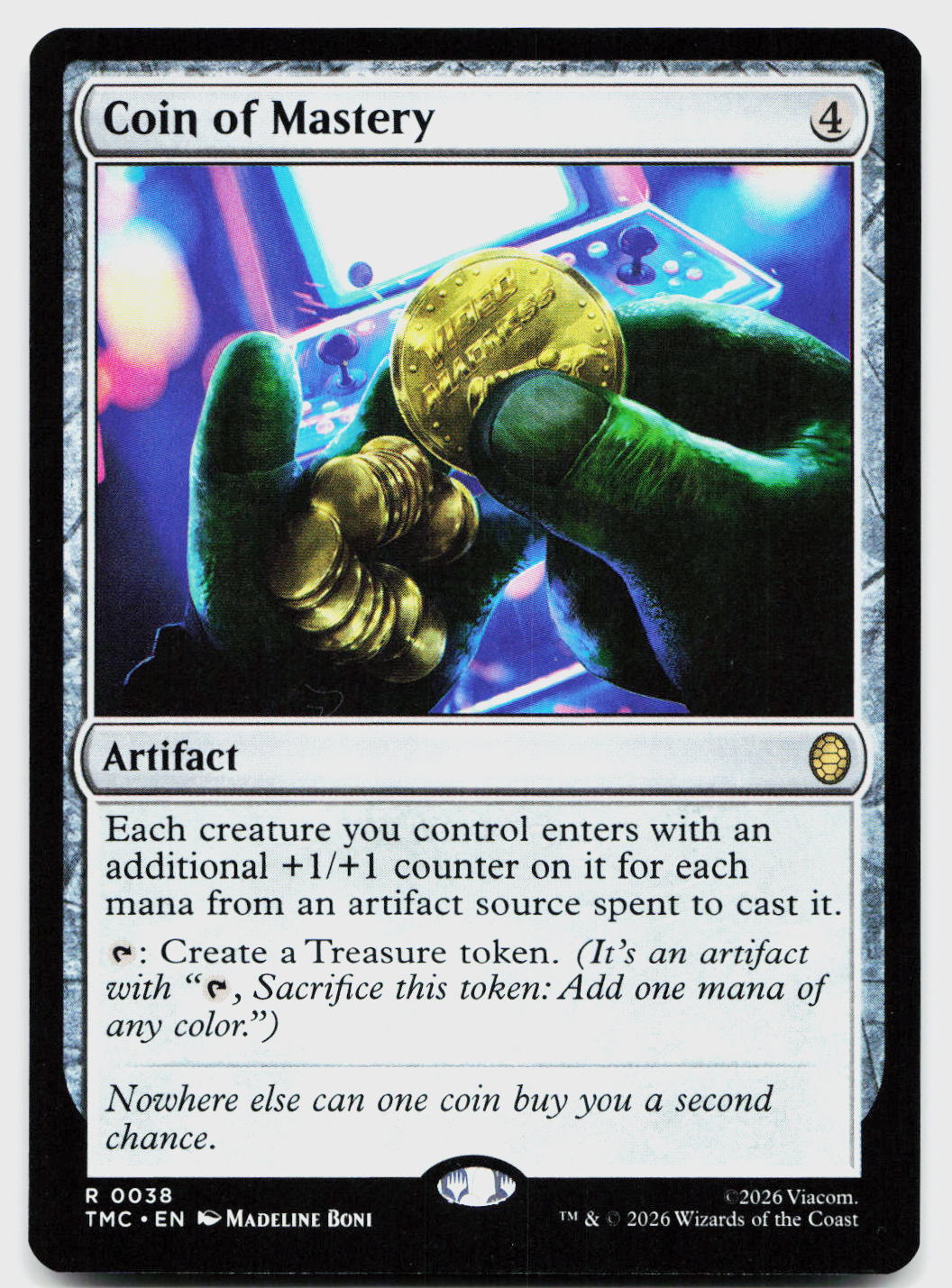 Coin of Mastery 38 Commander: Teenage Mutant Ninja Turtles Magic: The Gathering