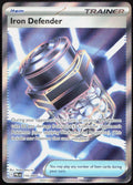 Iron Defender 110/084 Ultra Rare Pitch Black Pokemon Holo