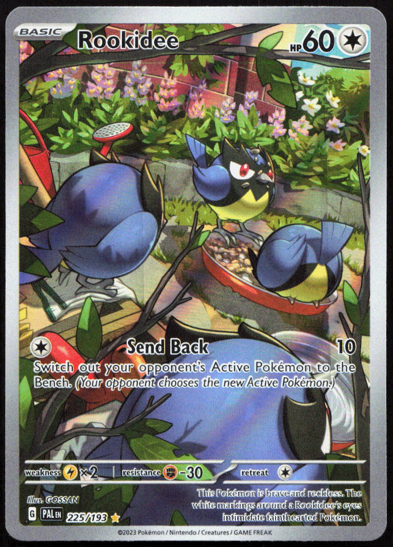 Rookidee 225/193 Illustration Rare Paldea Evolved Pokemon Holo