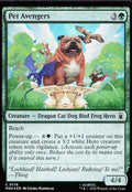 Pet Avengers 178 Common Marvel Super Heroes Magic: The Gathering