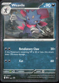 Weavile (Cosmos Holo) 021 Holo Rare ME: Mega Evolution Black Star Promo Pokémon