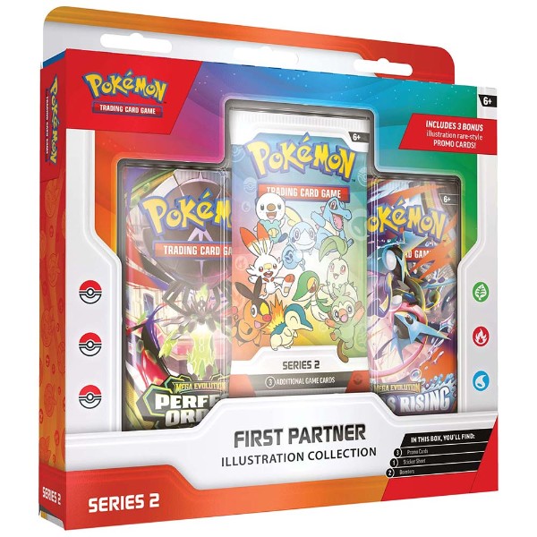 Pokémon - First Partner Illustration Collection Series 2 Box Set (PRE ORDER) Release Date 19/06/2026