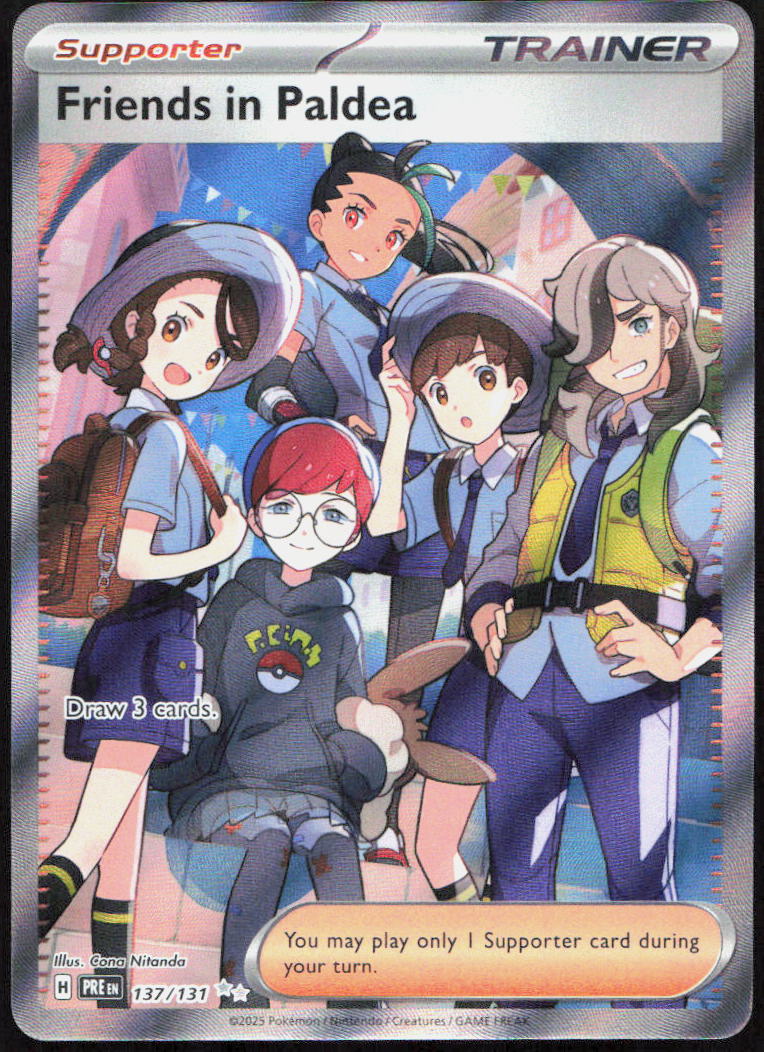 Friends in Paldea 137/131 Ultra Rare Prismatic Evolutions Pokemon
