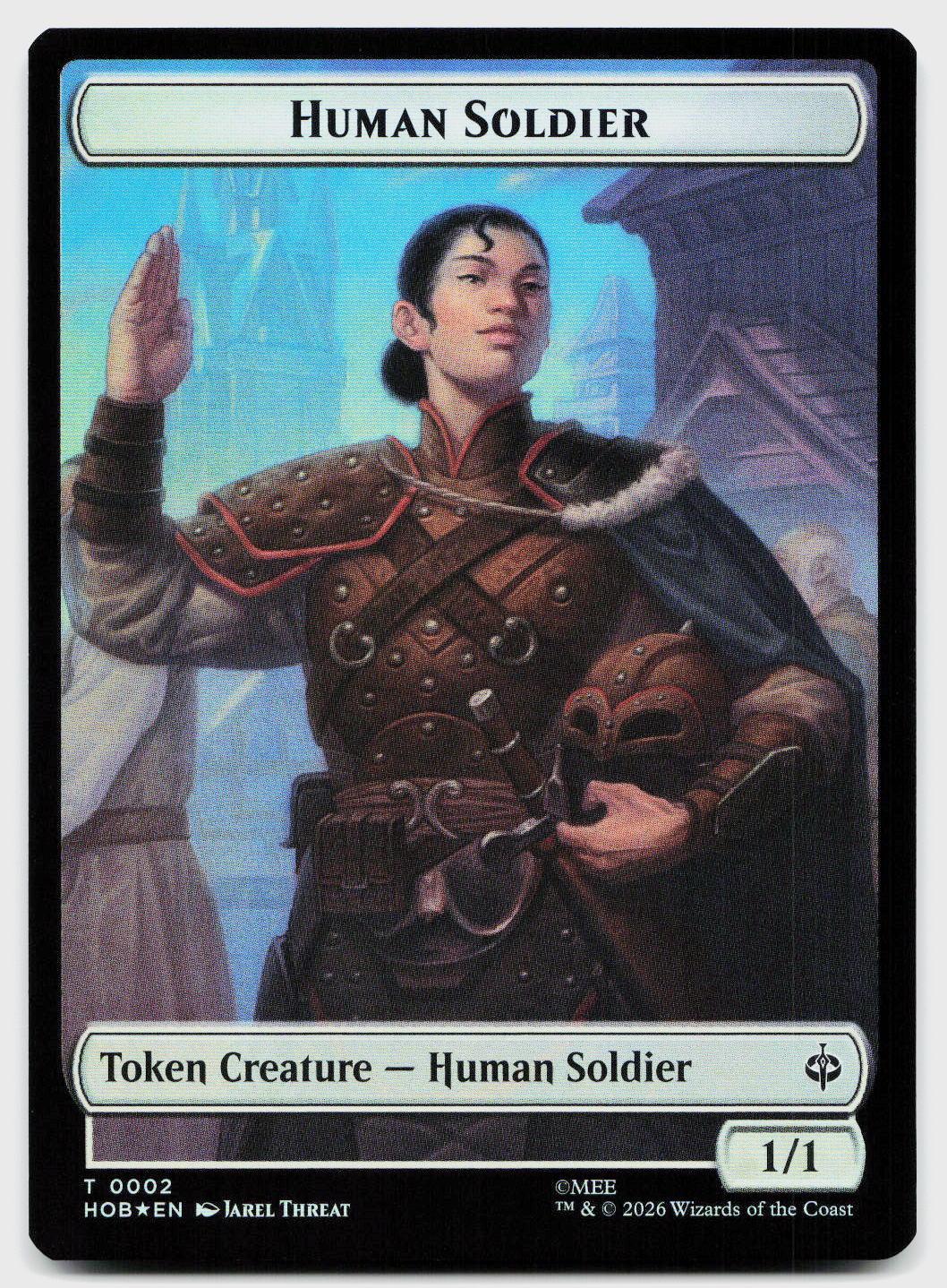 Dwarf // Enduring Story Double-Sided Token 6 // 14 The Hobbit MTG
