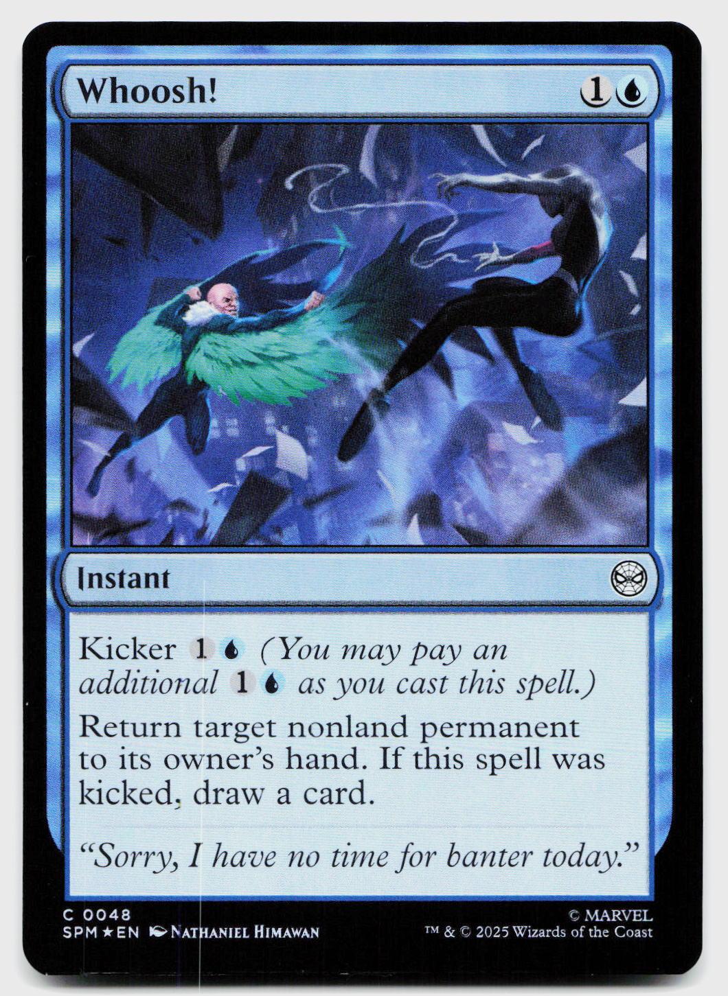 Whoosh! 48 Common Marvel's Spider-Man Magic: The Gathering