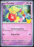 Comfey 077/128 ME: 30th Celebration Pokemon Holo