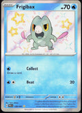 Frigibax 128/091 Shiny Rare Paldean Fates Pokemon Holo