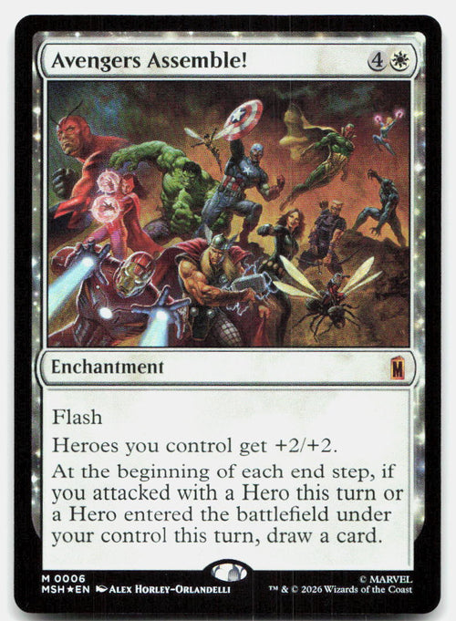 Avengers Assemble! 6 Mythic Marvel Super Heroes Magic: The Gathering