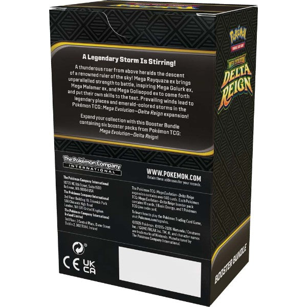 Pokémon TCG Mega Evolution: Delta Reign Booster Bundle
