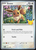 Eevee 116/128 Holo Common ME: 30th Celebration Pokemon