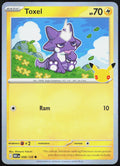Toxel 058/128 Common ME: 30th Celebration Pokemon Holo
