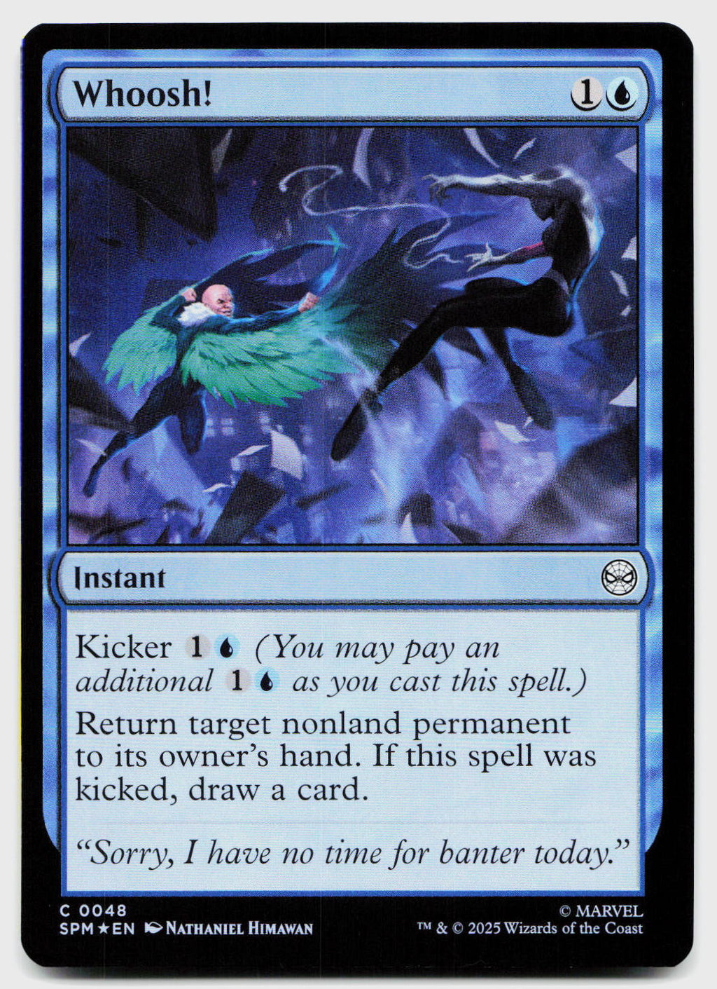 Whoosh! 48 Common Marvel's Spider-Man Magic: The Gathering