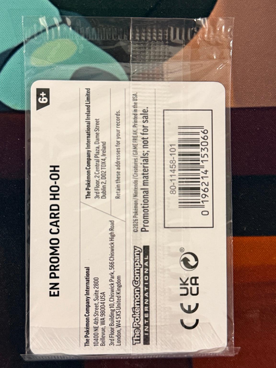 Ho-Oh (EB Games Exclusive) 010/086 Holo Pokémon