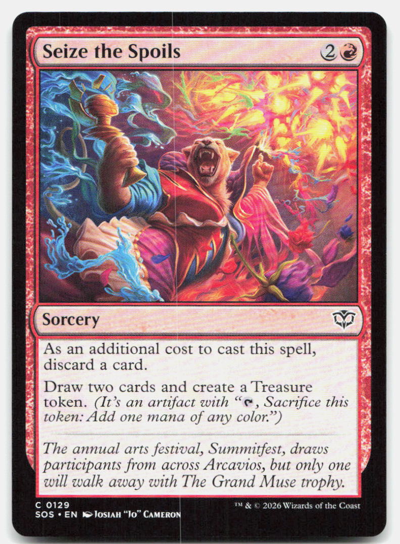 Seize the Spoils 129 Common Secrets of Strixhaven Magic: The Gathering