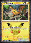 Pikachu 038/128 Holo Pikachu Rare ME: 30th Celebration Pokemon